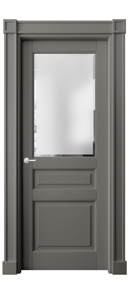 Дверь межкомнатная Toscana Plano 6304 Бук классический серый Сатинированное стекло с фацетом, 6 мм Гладкие пилястры с квадратными розетками БКЛС Цена 102783 ₽ Наличники уже входят в базовый комплект. Фабрика дверей Волховец 8 (800) 551 43 19 Межкомнатная дверь Toscana Plano 6304 Бук классический серый Сатинированное стекло с фацетом, 6 мм Цена 102783 ₽ | Volhovec