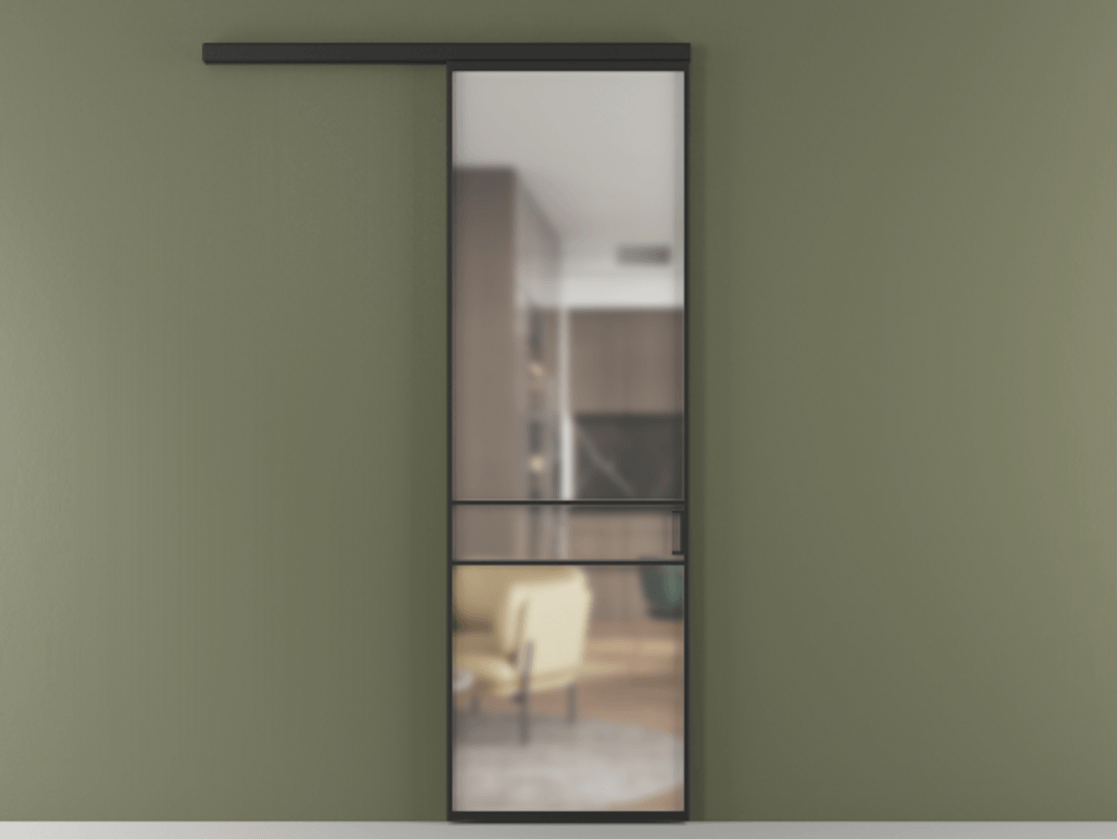 Перегородка Formato вдоль стены одностворчатая АЛПР 040.02 Алюминий Черный Сатинированное стекло "Matelux Crystal Vision", калёное, 6 мм, матовое, каленое 6 мм. Скрытый короб ЧЕР Цена 117500 ₽ 1. Полотно (800/2100 мм)
2. Комплект установки раздвижной системы
3. Базовый комплект фурнитуры
4.Ручка RONDO
. Фабрика дверей Волховец 8 (800) 551 43 19 Перегородка Formato вдоль стены одностворчатая АЛПР 040.02 Алюминий Черный Сатинированное стекло "Matelux Crystal Vision", калёное, 6 мм, матовое, каленое 6 мм Цена 117500 ₽ | Volhovec