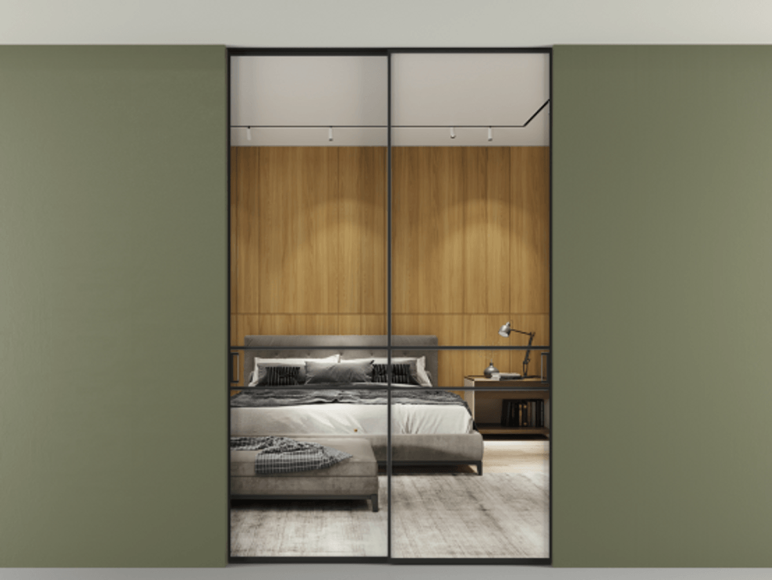 Перегородка Formato внутри проёма двустворчатая со скрытым креплением в потолок АЛПР 040.02 Алюминий Черный Двустороннее зеркало, триплекс 6 мм, триплекс 6 мм. Скрытый короб ЧЕР Цена 265380 ₽ 1. Полотно 2 шт. (800/2100 мм)
2. Комплект установки раздвижной системы
3. Базовый комплект фурнитуры
4. Ручка RONDO. Фабрика дверей Волховец 8 (800) 551 43 19 Перегородка Formato внутри проёма двустворчатая со скрытым креплением в потолок АЛПР 040.02 Алюминий Черный Двустороннее зеркало, триплекс 6 мм, триплекс 6 мм Цена 265380 ₽ | Volhovec