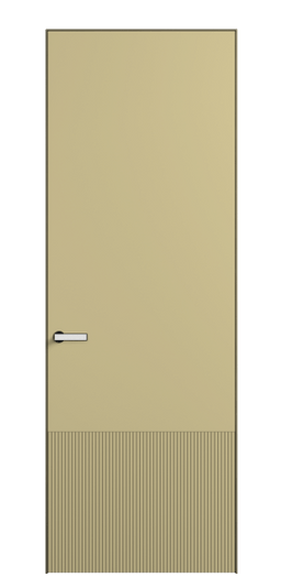 Дверь межкомнатная 8202 Слоновая кость RAL 1014. Цвет RAL Слоновая кость RAL 1014. Материал Гладкая эмаль. Коллекция Velvet. Картинка.