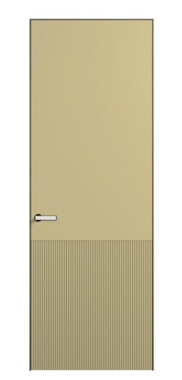 Дверь межкомнатная 8204 Слоновая кость RAL 1014. Цвет RAL Слоновая кость RAL 1014. Материал Гладкая эмаль. Коллекция Velvet. Картинка.