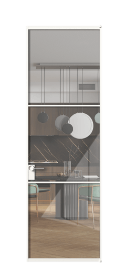 Межкомнатная дверь АЛПЛ040.03 БЕЛ Алюминий Белый Stopsol Clear прозрачное. Цвет Алюминий Белый. Материал Алюминий. Коллекция Formato. Фото. Дверь межкомнатная АЛПЛ040.03 БЕЛ Алюминий Белый Stopsol Clear прозрачное. Цвет Алюминий Белый. Материал Алюминий. Коллекция Formato. Картинка.