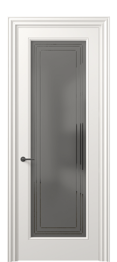 Межкомнатная дверь 8400 МПБЛ СЕР САТ ГРА. Цвет Матовый пудровый белый. Материал Гладкая эмаль. Коллекция Mascot. Фото. Дверь межкомнатная 8400 МПБЛ СЕР САТ ГРА. Цвет Матовый пудровый белый. Материал Гладкая эмаль. Коллекция Mascot. Картинка.