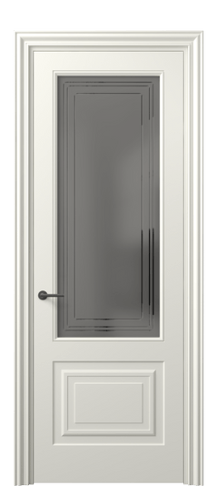Межкомнатная дверь 8452 МЖМ Серый сатин с гравировкой. Цвет Матовый жемчужный. Материал Гладкая эмаль. Коллекция Mascot. Фото. Дверь межкомнатная 8452 МЖМ Серый сатин с гравировкой. Цвет Матовый жемчужный. Материал Гладкая эмаль. Коллекция Mascot. Картинка.