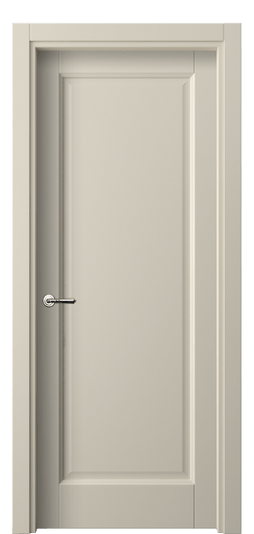 Дверь межкомнатная 1401 ПЭСБ. Цвет ПЭТ светло-бежевый. Материал ПЭТ. Коллекция Галант. Картинка.