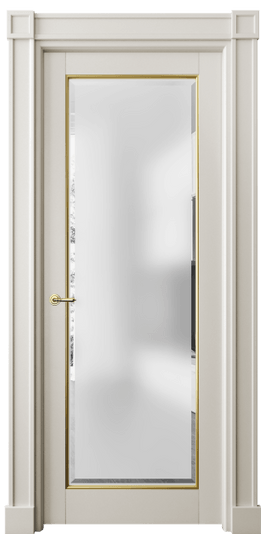 Межкомнатная дверь 6300 БОСП САТ-Ф. Цвет Бук облачный серый с позолотой. Материал Массив бука эмаль с патиной. Коллекция Toscana Plano. Фото. Дверь межкомнатная 6300 БОСП САТ-Ф. Цвет Бук облачный серый с позолотой. Материал Массив бука эмаль с патиной. Коллекция Toscana Plano. Картинка.