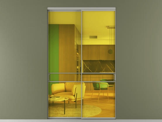 Алюминевая перегородка АЛПР 040.02_АНСР_ПРОЗ ЖЕЛ_new. Цвет Алюминий нейтральный серый. Материал Алюминий в эмали. Коллекция Перегородка Формато внутри проёма 2 створки. Фото. Алюминевая перегородка АЛПР 040.02_АНСР_ПРОЗ ЖЕЛ_new. Цвет Алюминий нейтральный серый. Материал Алюминий в эмали. Коллекция Перегородка Формато внутри проёма 2 створки. Картинка.
