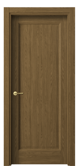 Дверь межкомнатная 1401 ТФД. Цвет Торфяной дуб. Материал Ламинатин. Коллекция Галант. Картинка.