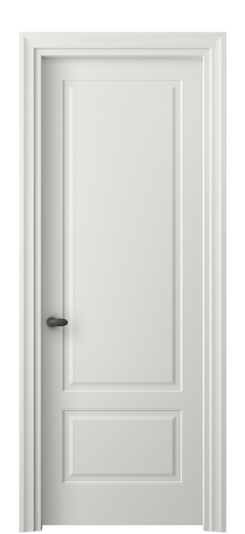 Дверь межкомнатная 8541 МСР. Цвет Матовый серый. Материал Гладкая эмаль. Коллекция Эссе. Картинка.