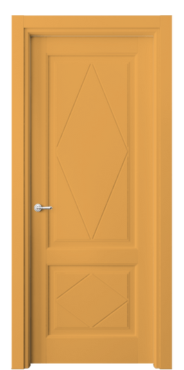Межкомнатная дверь 6343 Пастельно-жёлтый RAL 1034. Цвет RAL Пастельно-жёлтый RAL 1034. Материал Массив бука эмаль. Коллекция Toscana Rombo. Фото. Дверь межкомнатная 6343 Пастельно-жёлтый RAL 1034. Цвет RAL Пастельно-жёлтый RAL 1034. Материал Массив бука эмаль. Коллекция Toscana Rombo. Картинка.