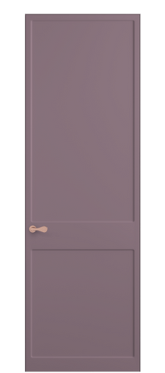 Дверь межкомнатная 7521 Пастельно-фиолетовый RAL 4009. Цвет RAL Пастельно-фиолетовый RAL 4009. Материал Гладкая эмаль. Коллекция Софтформ. Картинка.