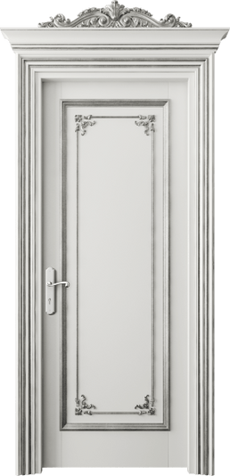 Межкомнатная дверь 6501 БСРСА. Цвет Бук серый серебряный антик. Материал Массив бука эмаль с патиной серебро античное. Коллекция Imperial. Фото. Дверь межкомнатная 6501 БСРСА. Цвет Бук серый серебряный антик. Материал Массив бука эмаль с патиной серебро античное. Коллекция Imperial. Картинка.