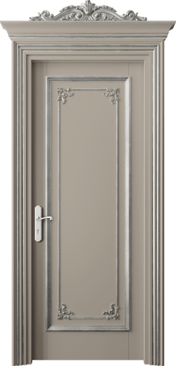 Межкомнатная дверь 6501 ББСКСА. Цвет Бук бисквитный серебряный антик. Материал Массив бука эмаль с патиной серебро античное. Коллекция Imperial. Фото. Дверь межкомнатная 6501 ББСКСА. Цвет Бук бисквитный серебряный антик. Материал Массив бука эмаль с патиной серебро античное. Коллекция Imperial. Картинка.