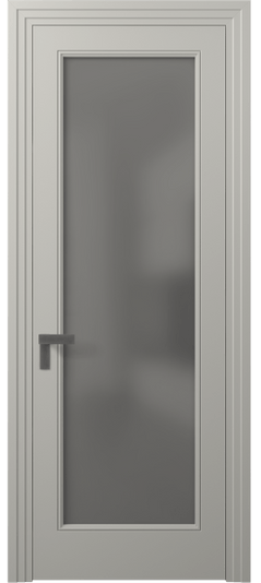 Дверь межкомнатная 8300 МТСР СЕР САТ. Цвет Матовый тёплый серый. Материал Гладкая эмаль. Коллекция Рокка. Картинка.