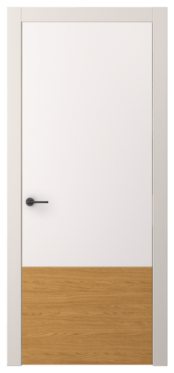 Дверь межкомнатная АКП 4229 ПЭКС. Цвет ПЭТ кремово-серый. Материал ПЭТ. Коллекция Фридом. Картинка.