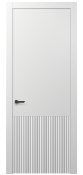 Межкомнатная дверь АКП 8645 МБЛ. Цвет Матовый белоснежный. Материал Гладкая эмаль. Коллекция Alba. Фото. Дверь межкомнатная АКП 8645 МБЛ. Цвет Матовый белоснежный. Материал Гладкая эмаль. Коллекция Alba. Картинка.